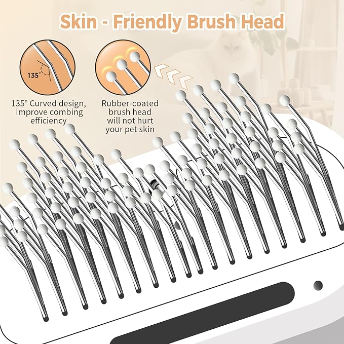 PawHush™ 3-in-1 Spray Grooming Comb