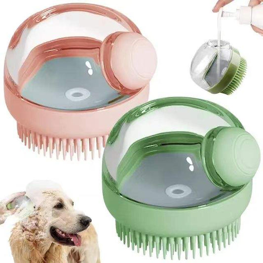 Silicone Shampoo Grooming Brush