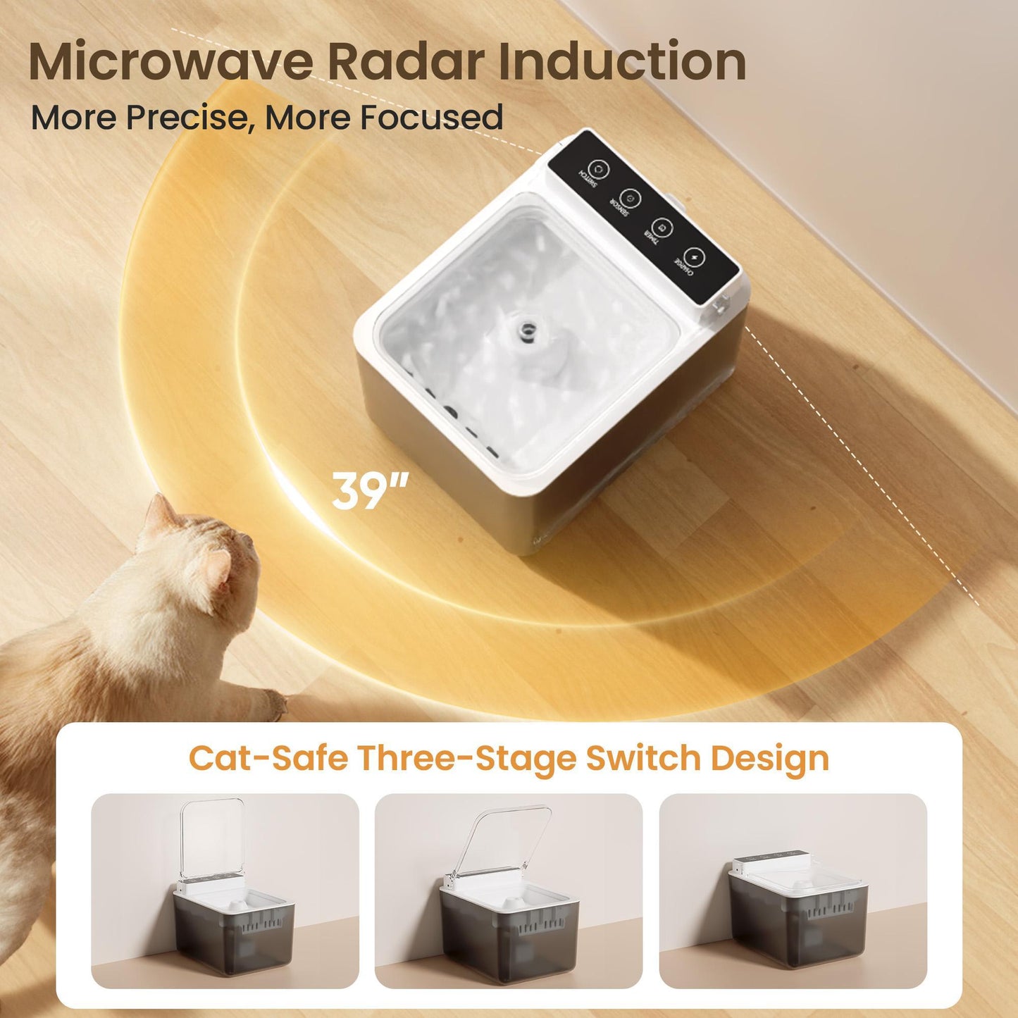 Smart Auto Pet Water Fountain
