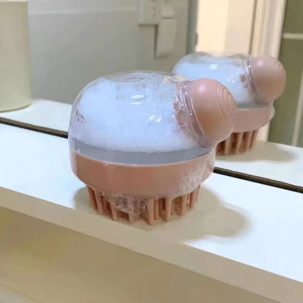Silicone Shampoo Grooming Brush