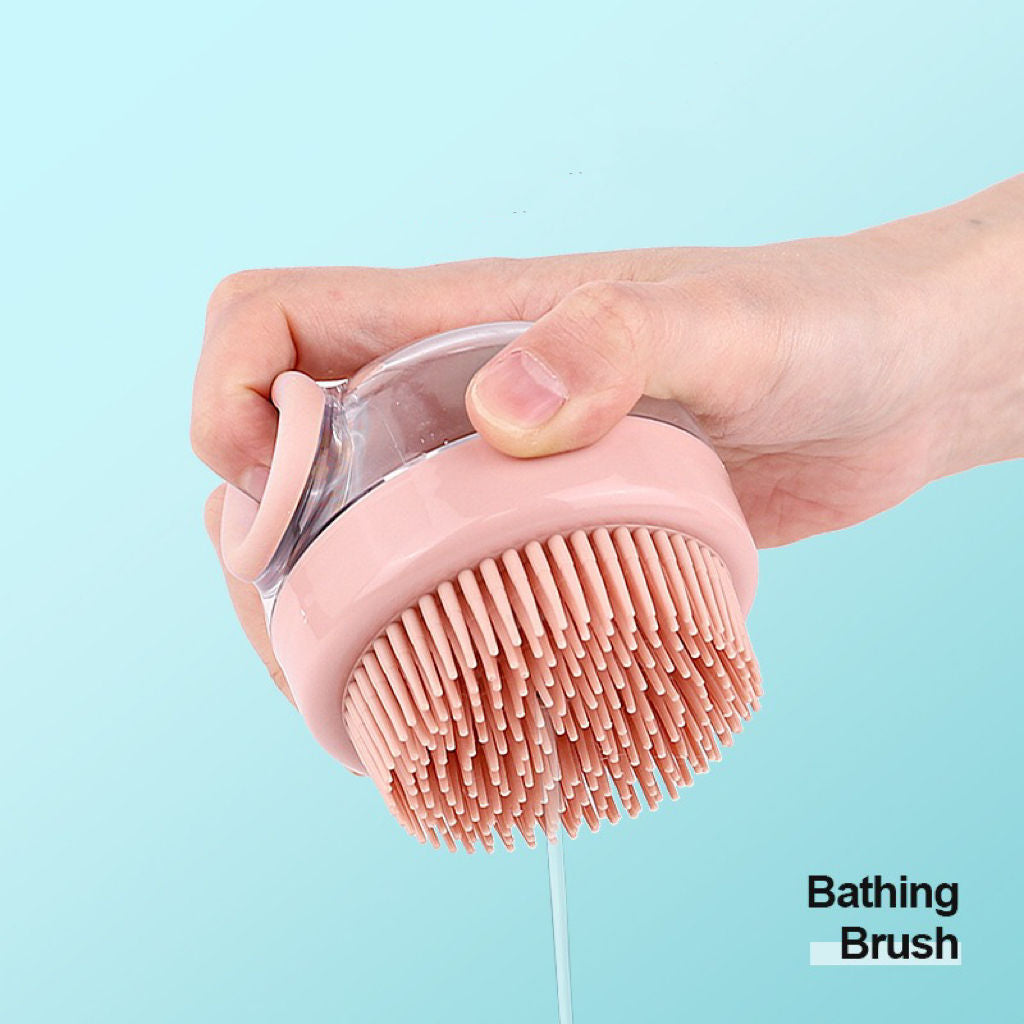 Silicone Shampoo Grooming Brush