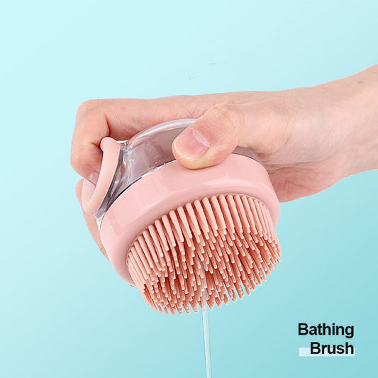 Silicone Shampoo Grooming Brush