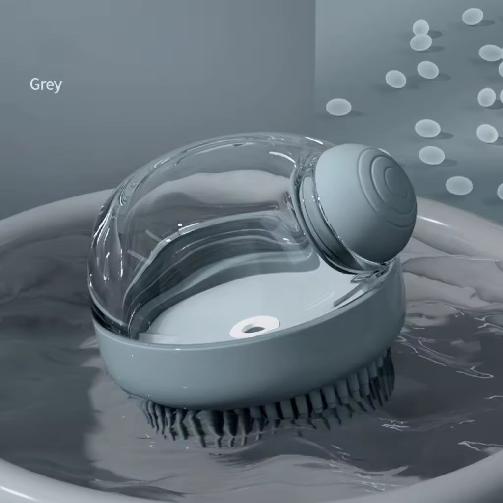 Silicone Shampoo Grooming Brush