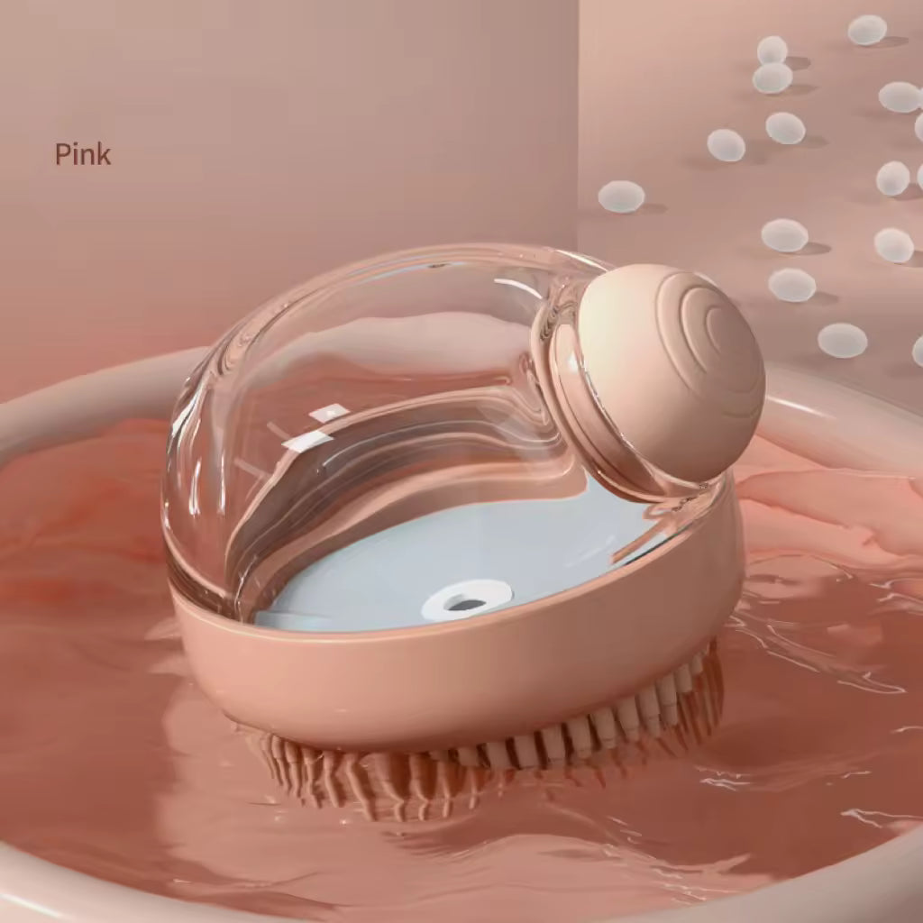 Silicone Shampoo Grooming Brush